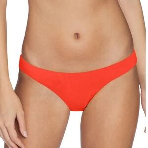 ROBIN PICCONE AVA orange sunrise bikini swim bottoms style 191763 size Large NWT